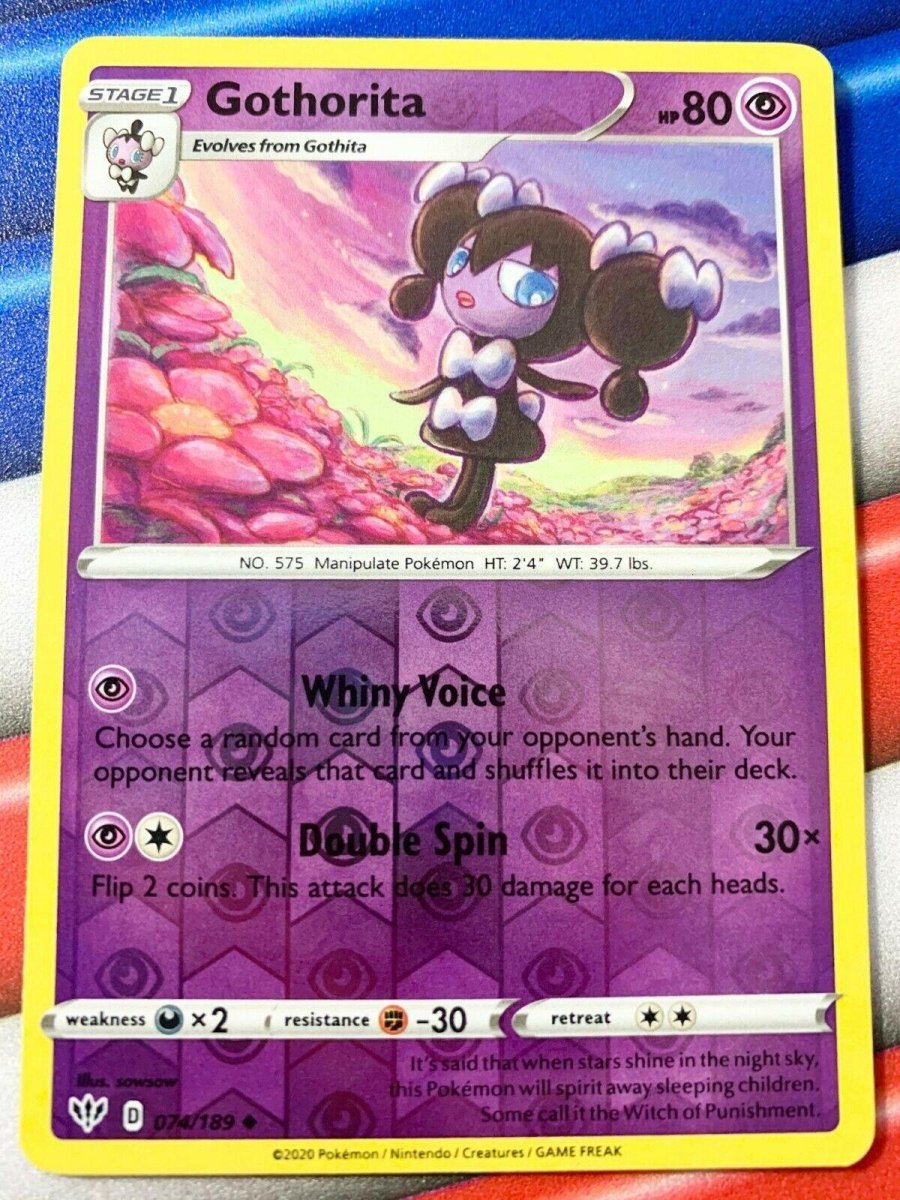 Gothorita [Reverse Holo] 74 Pokemon Darkness Ablaze by Moe‘s Vault on MYNTED