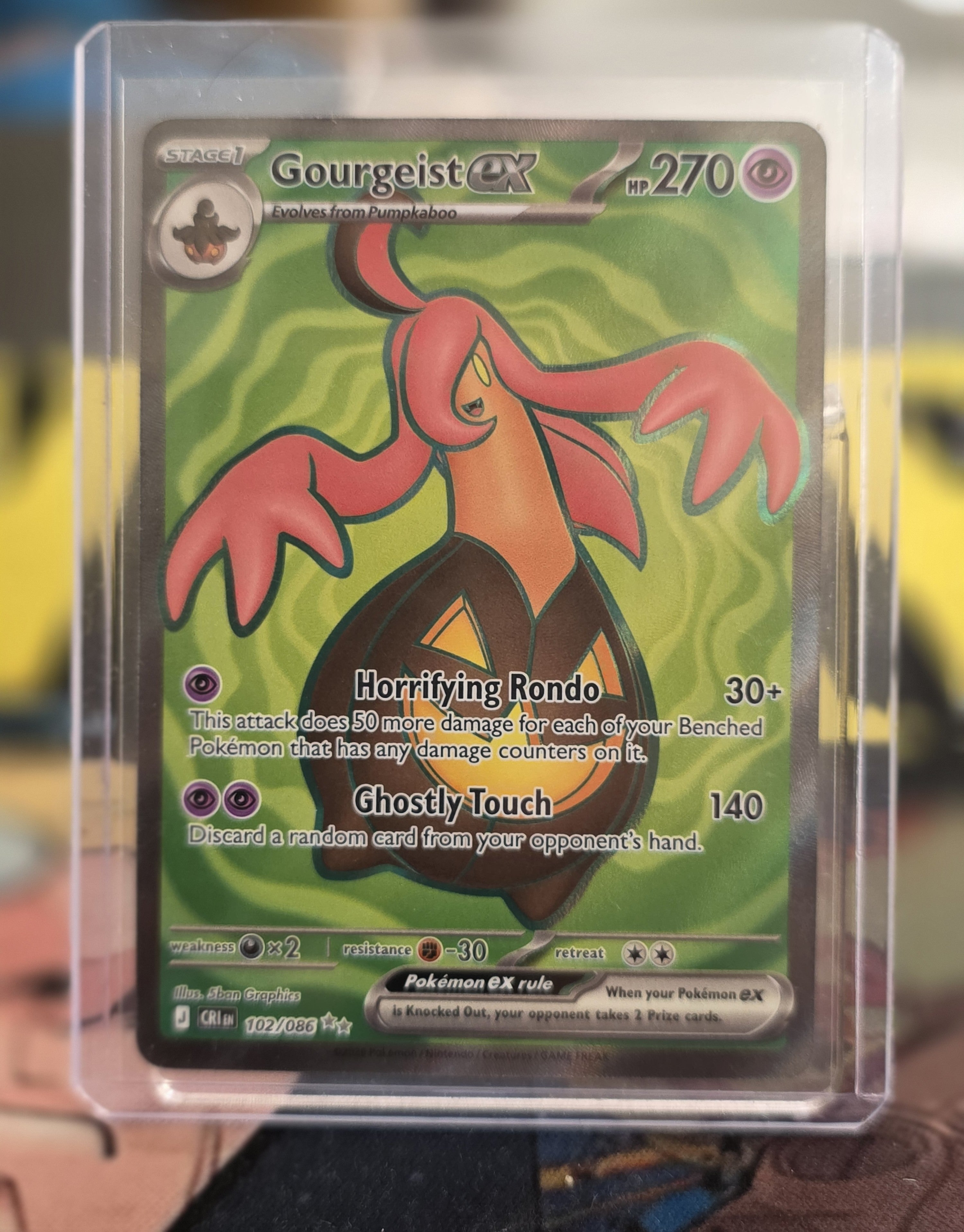 Gourgeist ex 102/086 - Chaos Rising