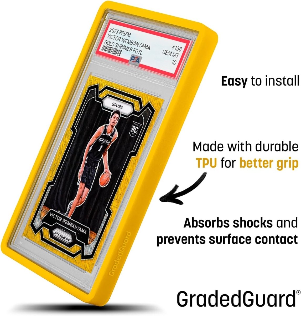 Gradedguard - Jewel Case - Emerald - for PSA - Sealed by TCGDON on MYNTED