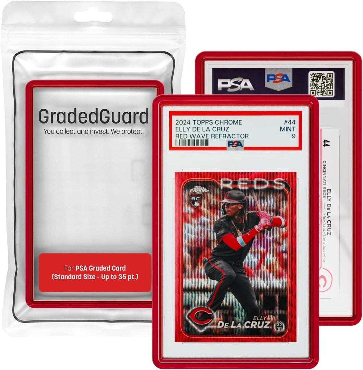 GradedGuard - Jewel Case - Ruby - For PSA by TCGDON on MYNTED