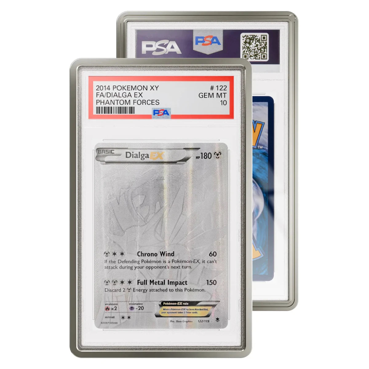 GradedGuard Metallic (PSA) - Silver by TCGDON on MYNTED