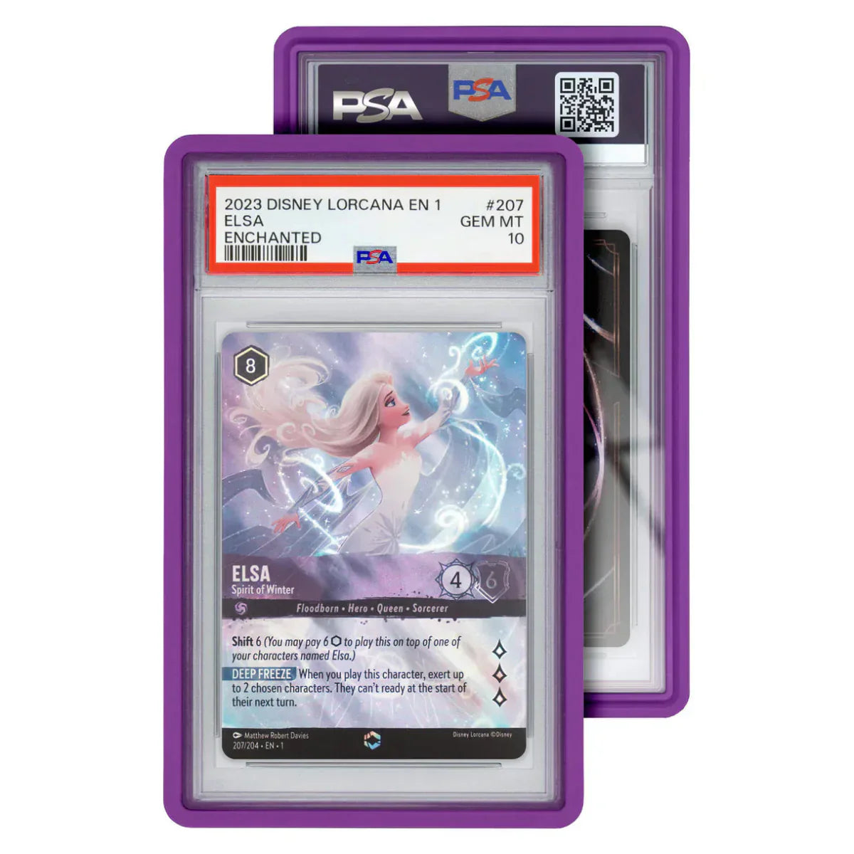 Gradedguard - Standard Case - Purple - for PSA by TCGDON on MYNTED