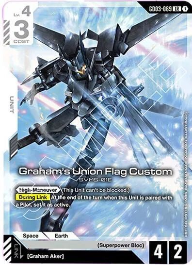 Graham's Union Flag Custom Steel Requiem Legend Rare GD03-069 by Fabio’s Black Box on MYNTED
