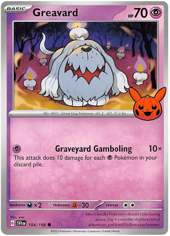 Greavard 104 Pokemon Trick or Trade 2023 by Moe‘s Vault on MYNTED