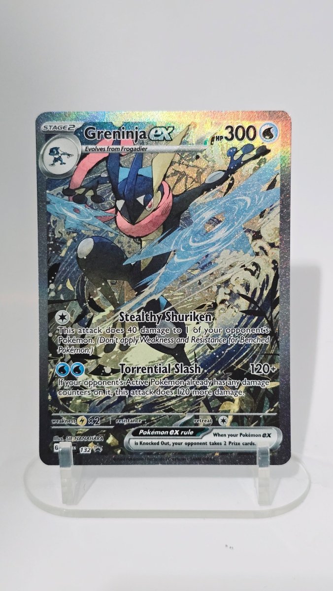 Greninja ex - Scarlet & Violet Promo - Promo 132 - English by MechaKai Collectibles on MYNTED
