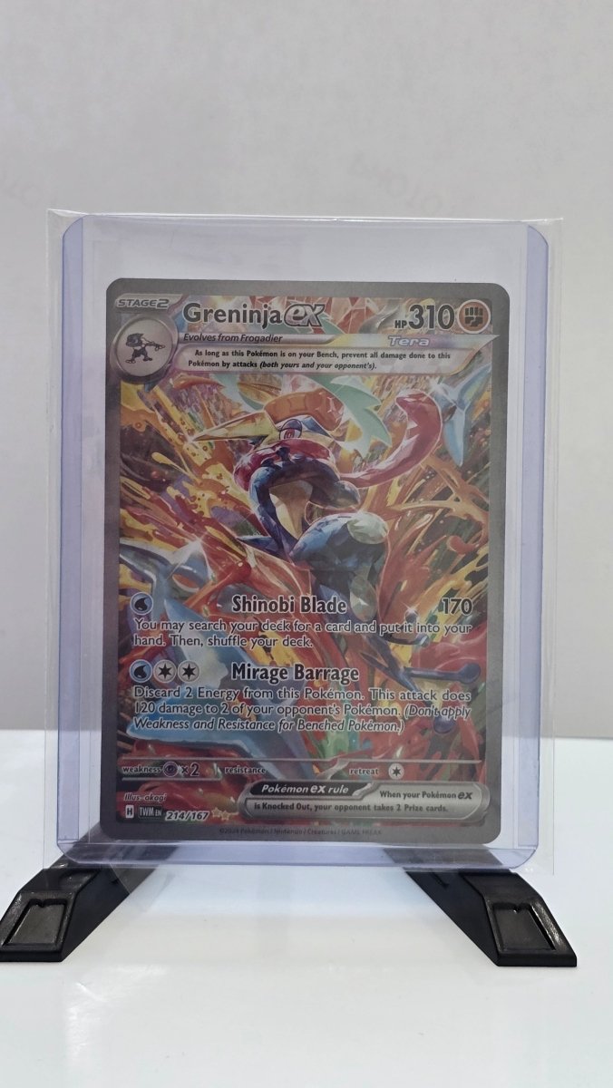 Greninja ex - Twilight Masquerade - SIR 214/167 - English by MechaKai Collectibles on MYNTED