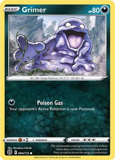 Grimer - 084/172 - Normal by The Archive Stop on MYNTED