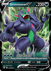 Grimmsnarl V · Darkness Ablaze (DAA) 114 by PokeMarsi on MYNTED