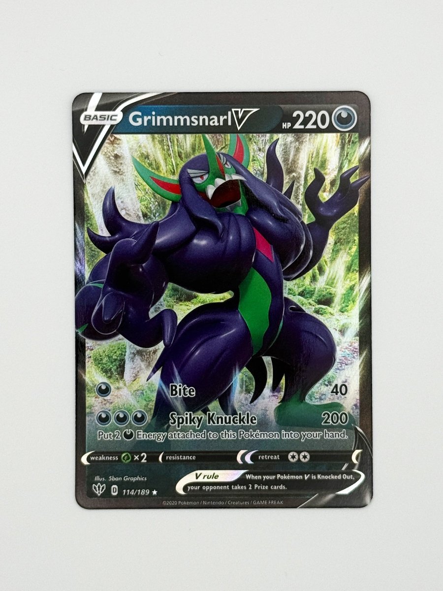 Grimmsnarl V · Darkness Ablaze (DAA) 114 by PokeMarsi on MYNTED
