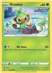Grookey - 016/198 - Reverse Holofoil by The Archive Stop on MYNTED
