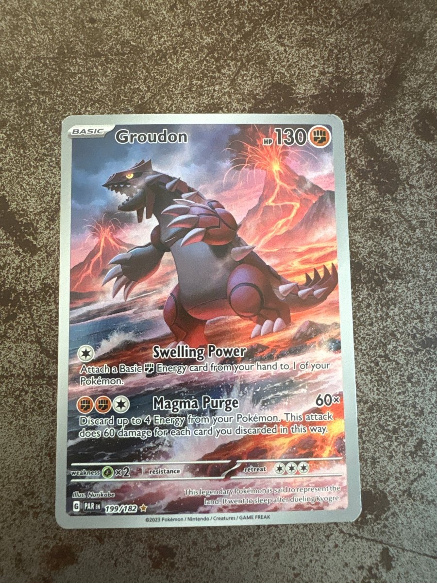 Groudon EX IR by Poke Vault on MYNTED