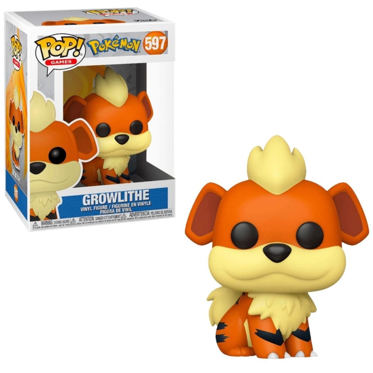 GROWLITH (FUNKO POP) 597 by Pokedaddy on MYNTED
