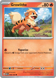 Growlithe · 151 (MEW) 058 (Normal) by PokeMarsi on MYNTED