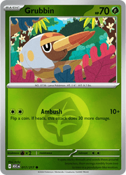 Grubbin - 017/217 - Reverse Holofoil - Energy Symbol Pattern by The Archive Stop on MYNTED