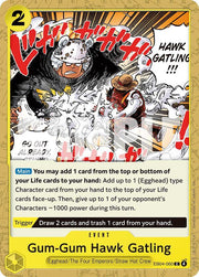 Gum - Gum Hawk Gatling - Adventure on Kami's Island (OP15 - EB04) by TCGDON on MYNTED