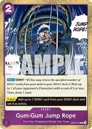 Gum-Gum Jump Rope (Pirate Foil) Premium Booster -The Best- Vol. 2 C OP09-079 by Fabio’s Black Box on MYNTED