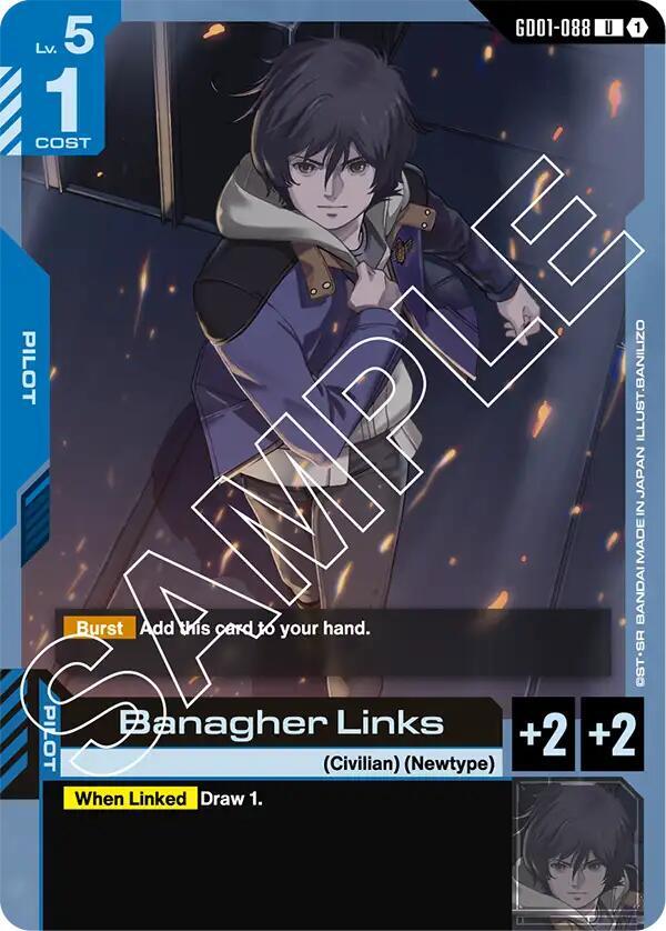 Gundam - Banagher Links - Newtype Rising (GD01) by TCGDON on MYNTED