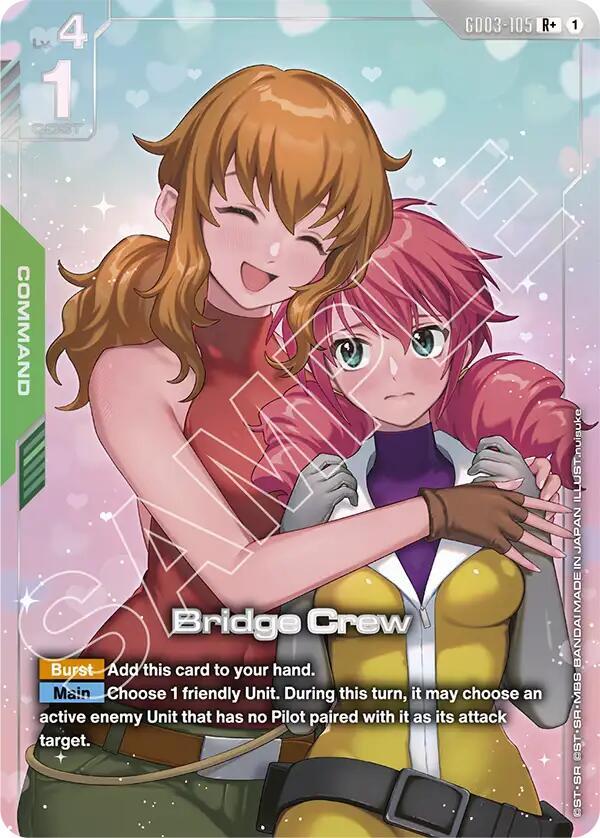 Gundam - Bridge Crew (R+) - Steel Requiem (GD03) by TCGDON on MYNTED