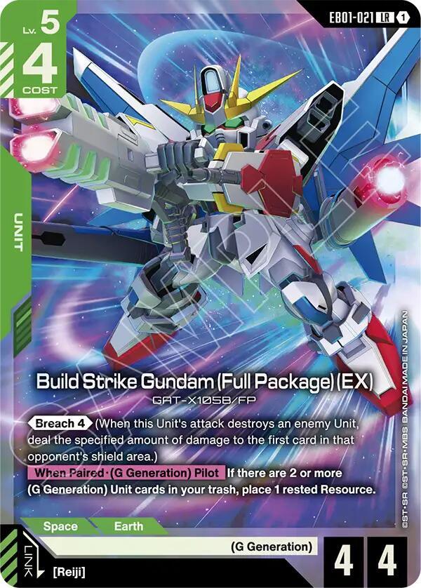 Gundam - Build Strike Gundam (Full Package) (EX) - Eternal Nexus (EB01) by TCGDON on MYNTED