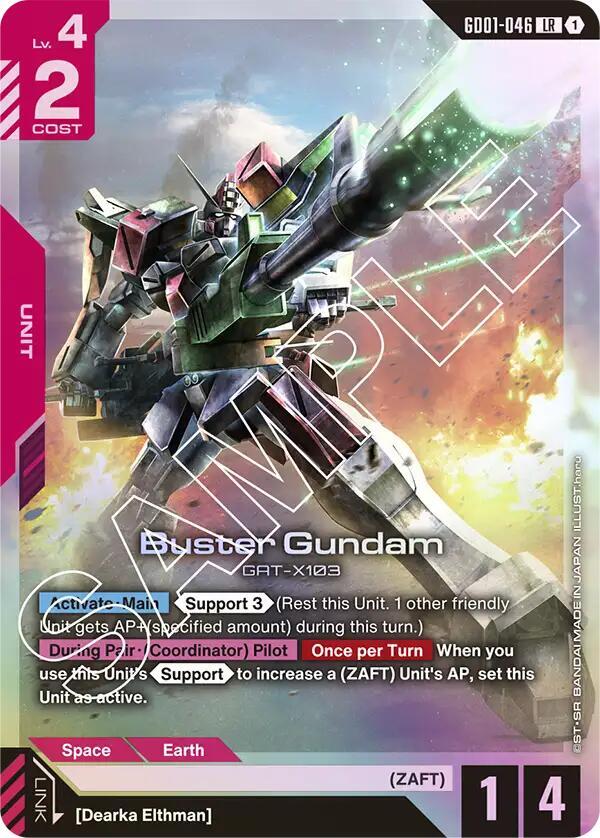 Gundam - Buster Gundam - Newtype Rising (GD01) by TCGDON on MYNTED