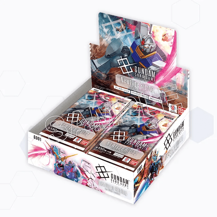 GUNDAM CARD GAME NEWTYPE RISING [GD01] ENGLISH BOOSTER BOX by Empire of Cards on MYNTED