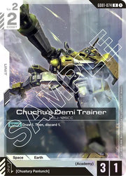 Gundam - Chuchu's Demi Trainer - Newtype Rising (GD01) by TCGDON on MYNTED