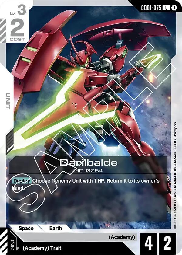 Gundam - Darilbalde - Newtype Rising (GD01) by TCGDON on MYNTED