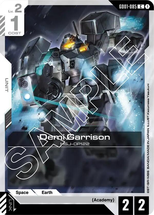 Gundam - Demi Garrison - Newtype Rising (GD01) by TCGDON on MYNTED