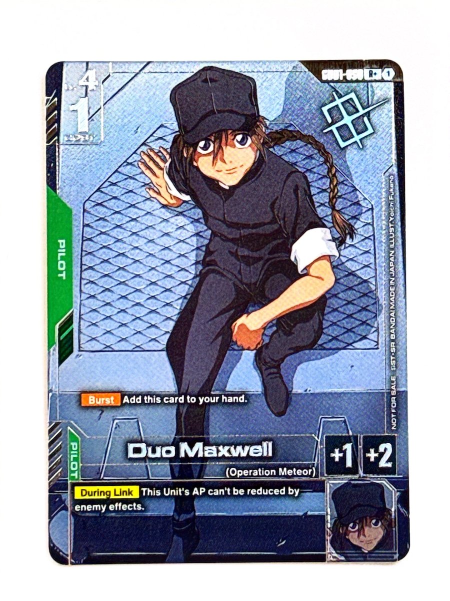Gundam - Duo Maxwell - Store Tournament - Winner Pack 01 by TCGDON on MYNTED