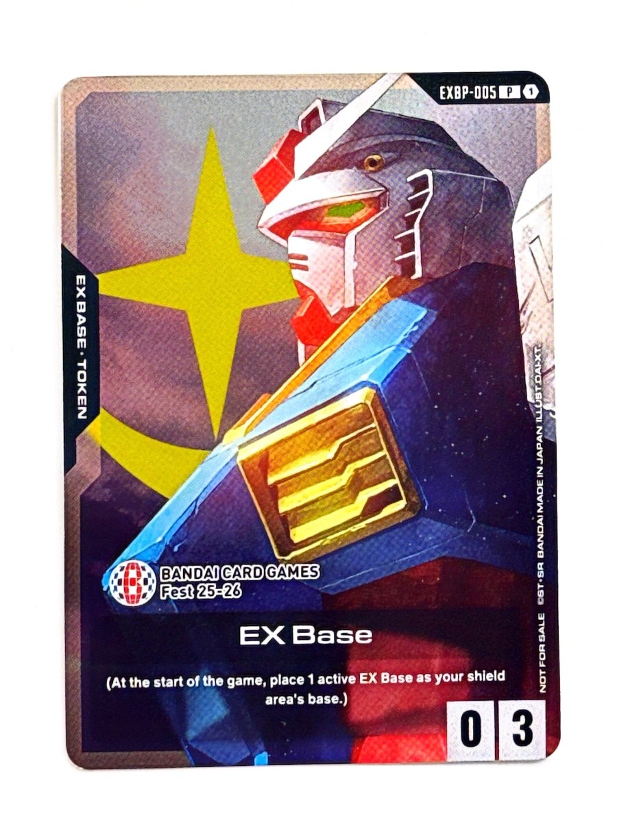 Gundam - EX Base (EXBP - 005) (Mobile Suit Gundam) - Promotional EX Base Tokens (EXBP) by TCGDON on MYNTED