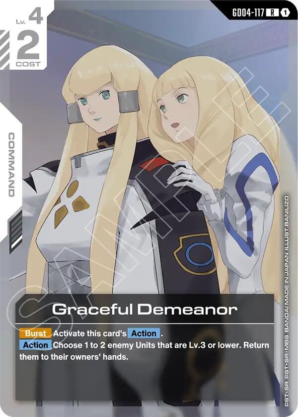 Gundam - Graceful Demeanor - Phantom Aria (GD04) by TCGDON on MYNTED