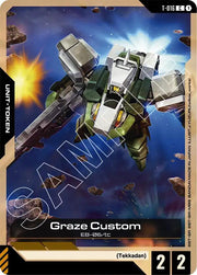 Gundam - Graze Custom - Steel Requiem (GD03) by TCGDON on MYNTED