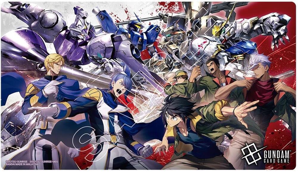 Gundam - Gundam Card Game: Mobile Suit Gundam: Iron-Blooded Orphans(PB02) Playmat - Bandai Playmats by TCGDON on MYNTED