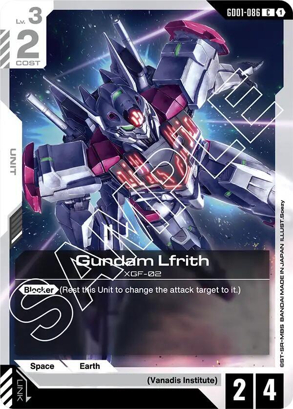 Gundam - Gundam Lfrith - Newtype Rising (GD01) by TCGDON on MYNTED