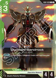 Gundam - Gundam Sandrock - Newtype Rising (GD01) by TCGDON on MYNTED
