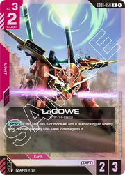 Gundam - LaGOWE - Newtype Rising (GD01) by TCGDON on MYNTED