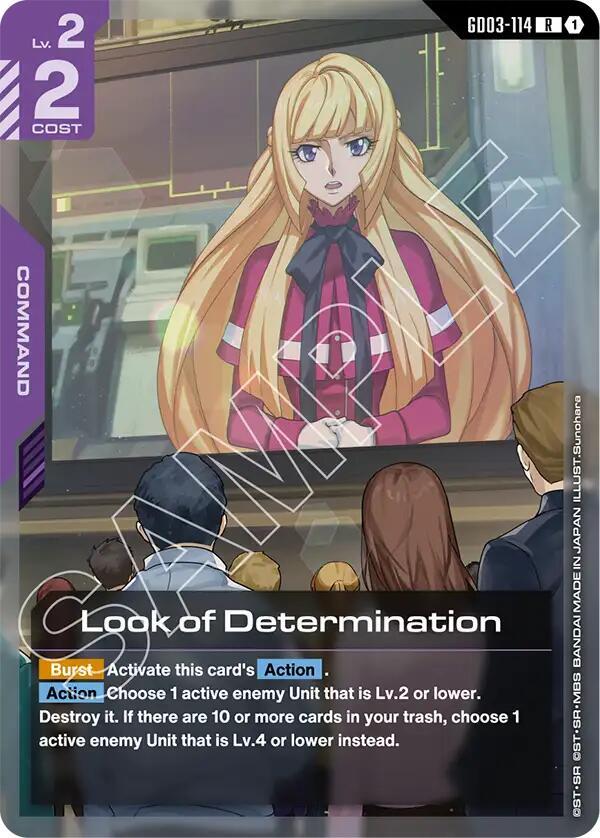 Gundam - Look of Determination - Steel Requiem (GD03) by TCGDON on MYNTED