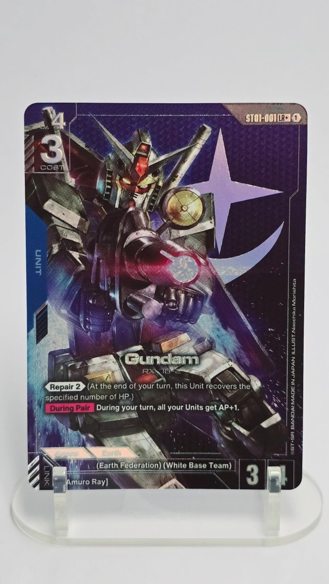 Gundam (LR+) - Starter Deck 01: Heroic Beginnings - LR+ ST01 - 001 by MechaKai Collectibles on MYNTED