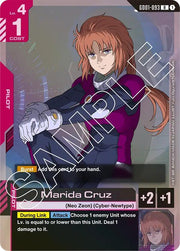 Gundam - Marida Cruz - Newtype Rising (GD01) by TCGDON on MYNTED