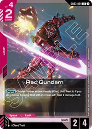 Gundam - Red Gundam - Steel Requiem (GD03) by TCGDON on MYNTED