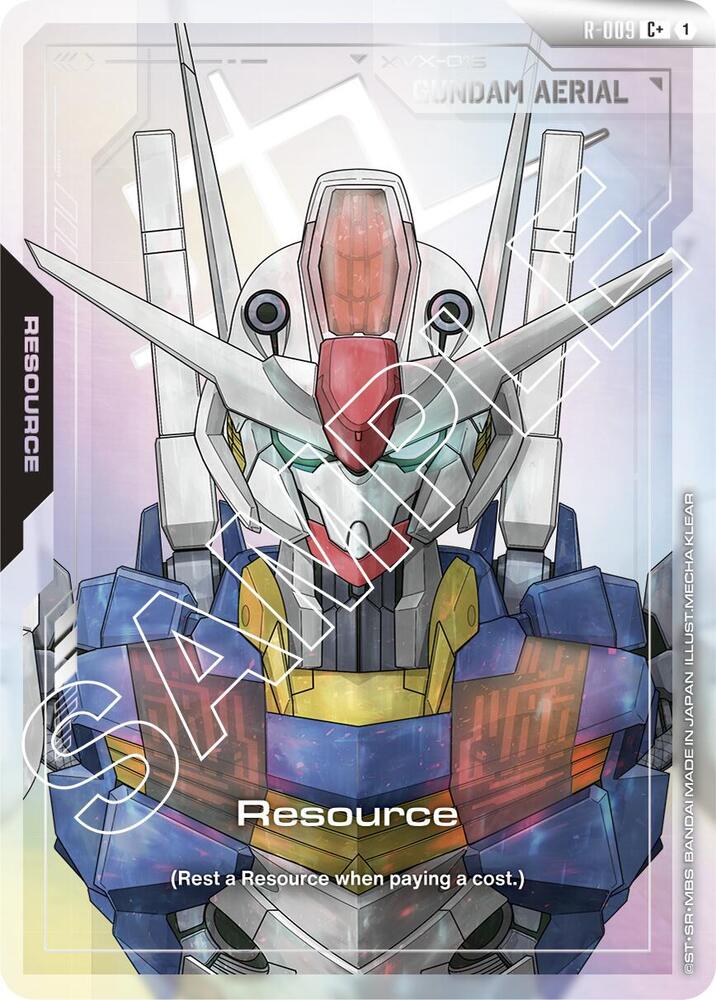 Gundam - Resource (R - 009) (C+) - Newtype Rising (GD01) by TCGDON on MYNTED