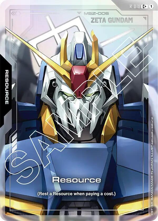 Gundam - Resource (R - 018) (C+) - Dual Impact (GD02) by TCGDON on MYNTED