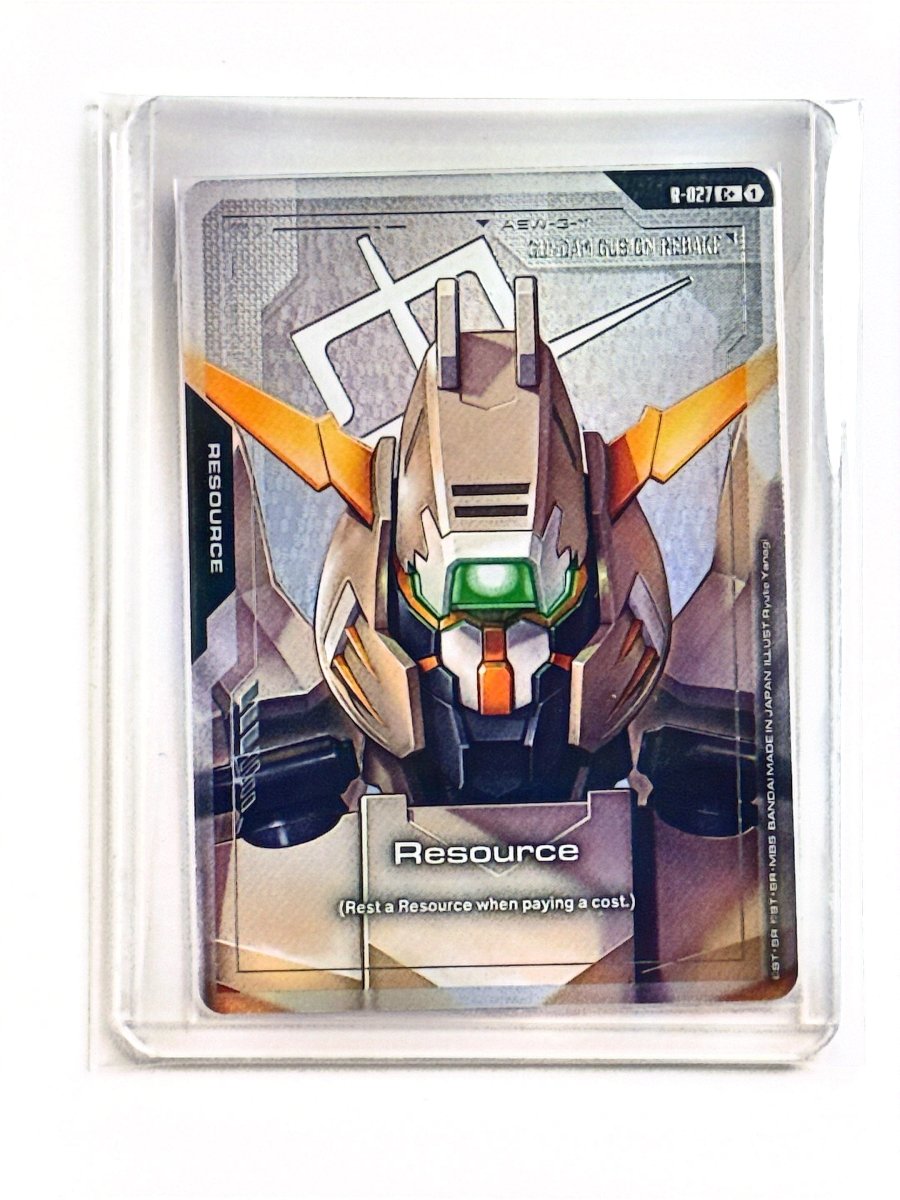 Gundam - Resource (R - 027) (C+) - Steel Requiem (GD03) by TCGDON on MYNTED