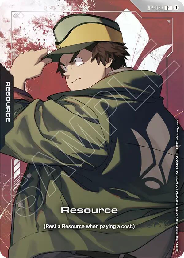 Gundam - Resource (RP-037) (Premium Accessory Set - Mobile Suit Gundam: Iron-Blooded Orphans) - Promotional Resource Tokens (RP) by TCGDON on MYNTED