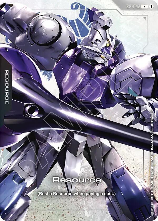 Gundam - Resource (RP-042) (Premium Accessory Set - Mobile Suit Gundam: Iron-Blooded Orphans) - Promotional Resource Tokens (RP) by TCGDON on MYNTED