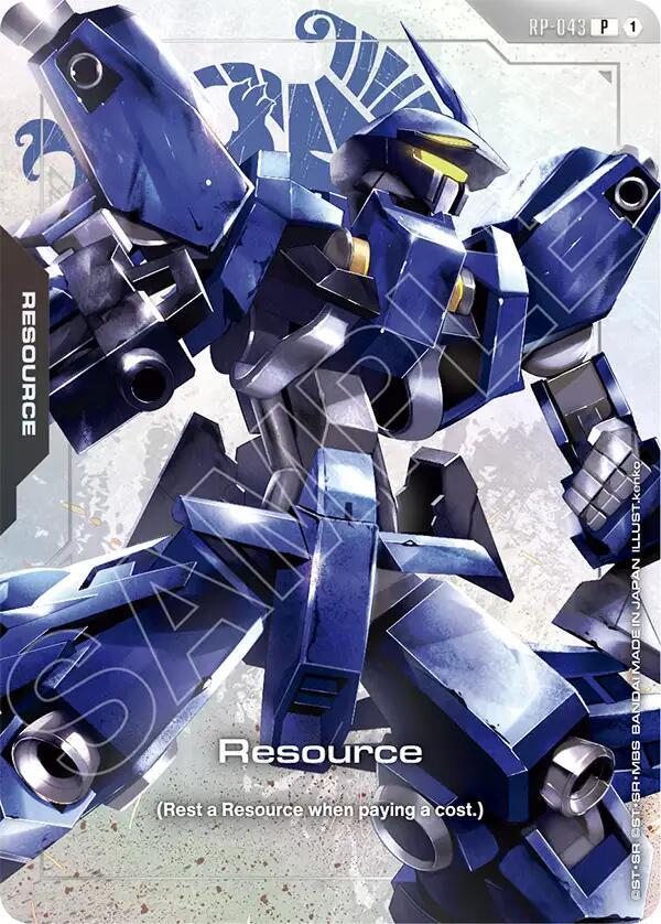 Gundam - Resource (RP-043) (Premium Accessory Set - Mobile Suit Gundam: Iron-Blooded Orphans) - Promotional Resource Tokens (RP) by TCGDON on MYNTED