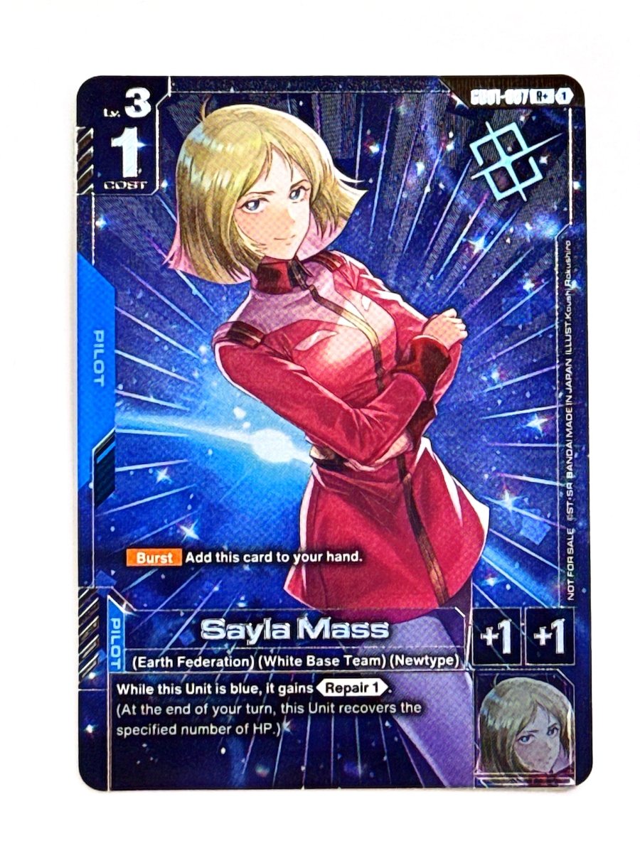 Gundam - Sayla Mass - Store Tournament - Winner Pack 01 by TCGDON on MYNTED