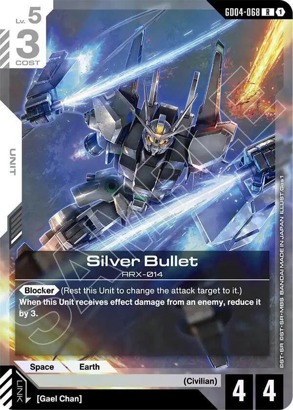 Gundam - Silver Bullet - Phantom Aria (GD04) by TCGDON on MYNTED