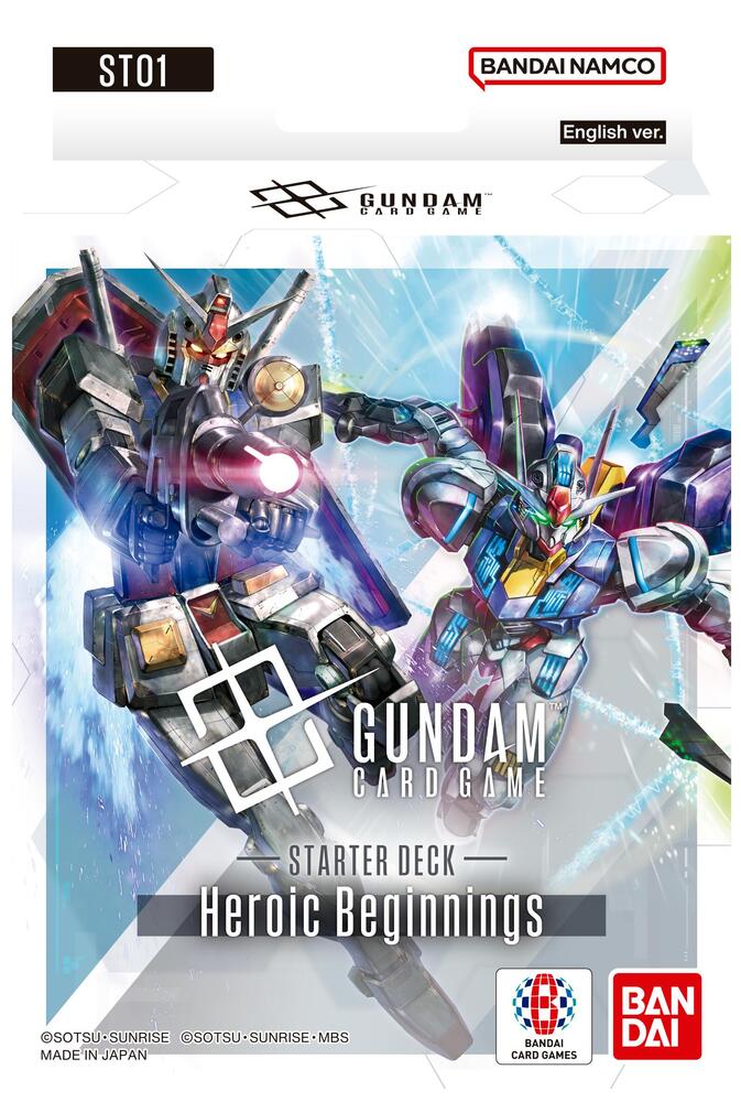 Gundam - Starter Deck 01: Heroic Beginnings - Starter Deck 01: Heroic Beginnings (ST01) by TCGDON on MYNTED