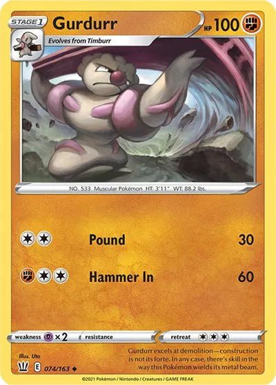 Gurdurr - 074/163 - Reverse Holofoil by The Archive Stop on MYNTED